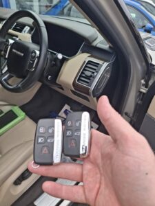 Range Rover car key replacement